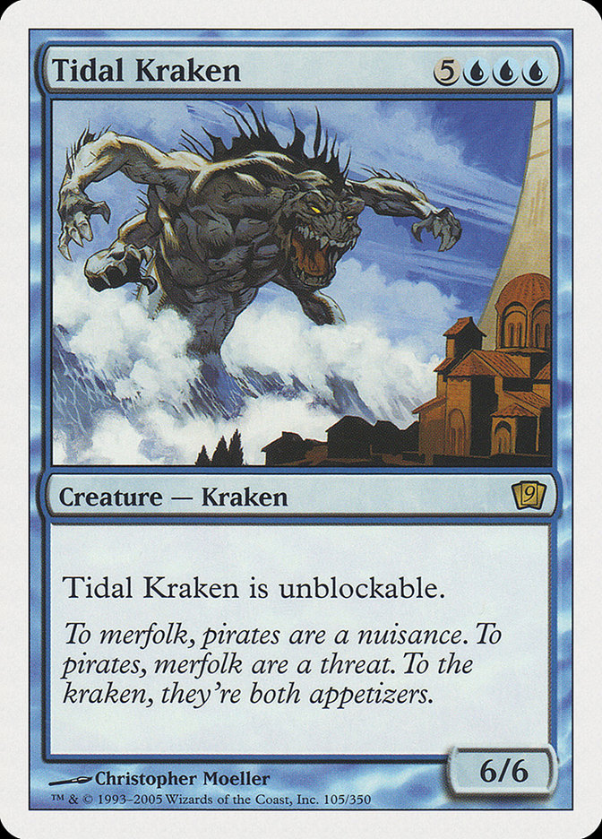 Tidal Kraken [Ninth Edition] | Silver Goblin