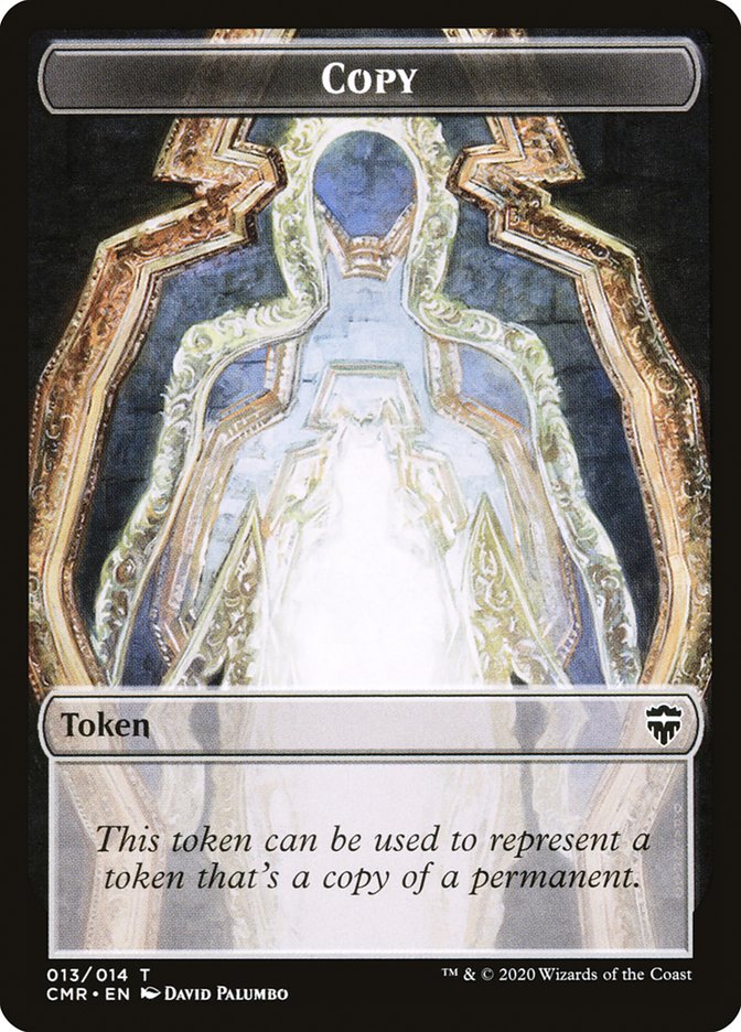 Copy (013) // Horror Double-Sided Token [Commander Legends Tokens] | Silver Goblin