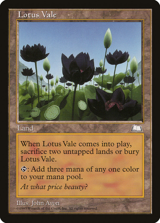 Lotus Vale [Weatherlight] | Silver Goblin