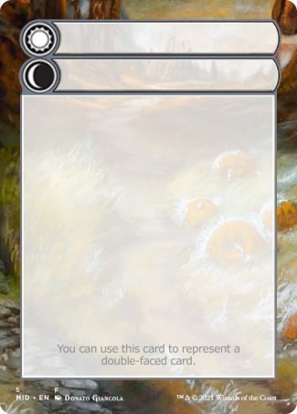Helper Card (5/9) [Innistrad: Midnight Hunt Tokens] | Silver Goblin