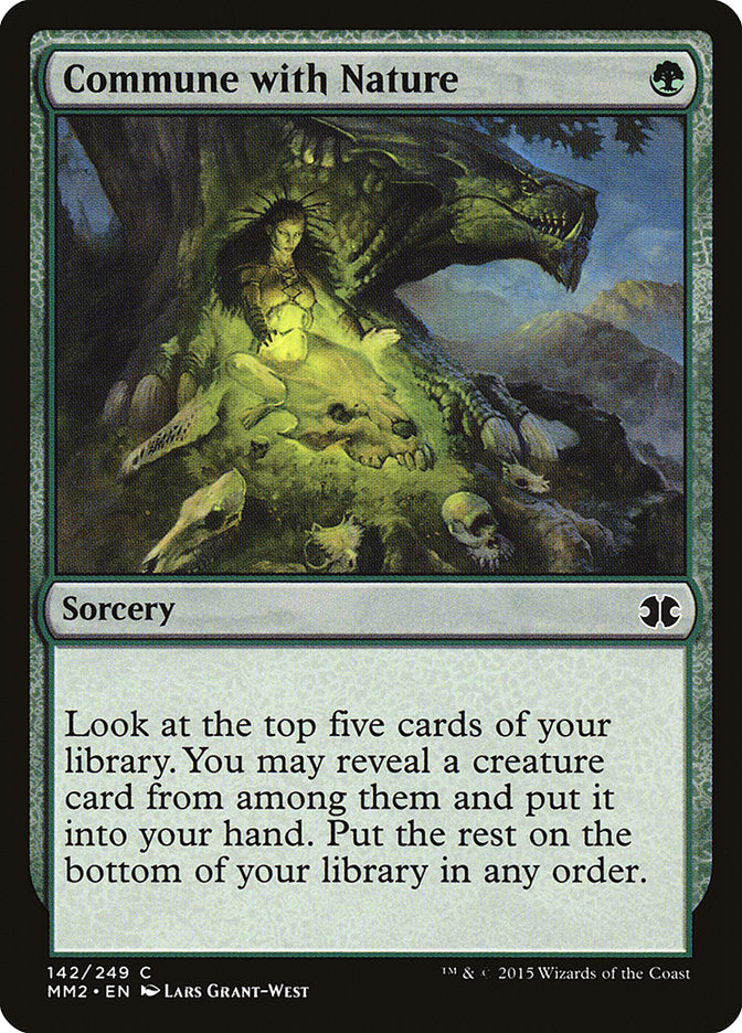 Commune with Nature [Modern Masters 2015] | Silver Goblin