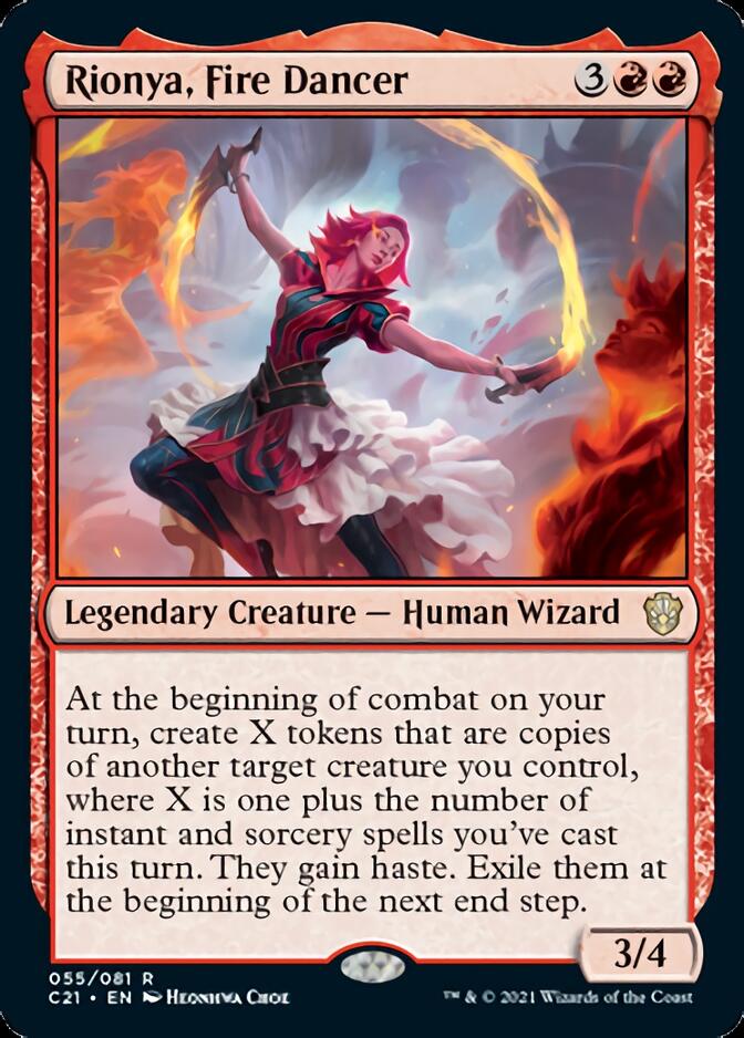 Rionya, Fire Dancer [Commander 2021] | Silver Goblin
