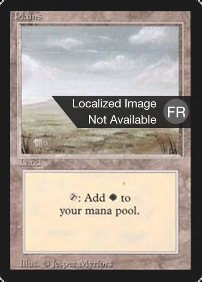 Plains (C) [Foreign Black Border] | Silver Goblin