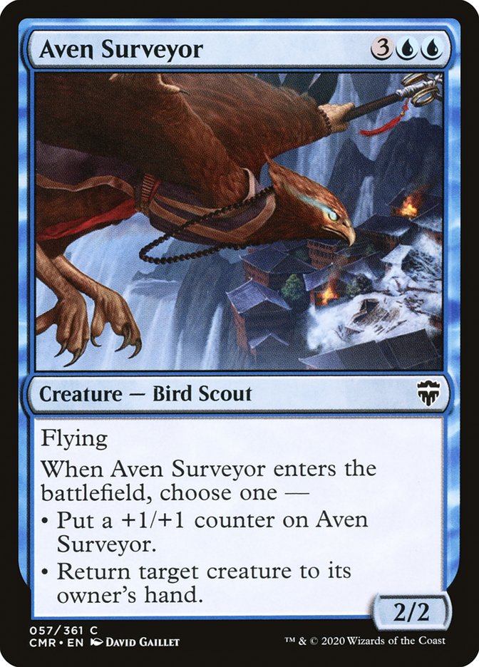 Aven Surveyor [Commander Legends] | Silver Goblin