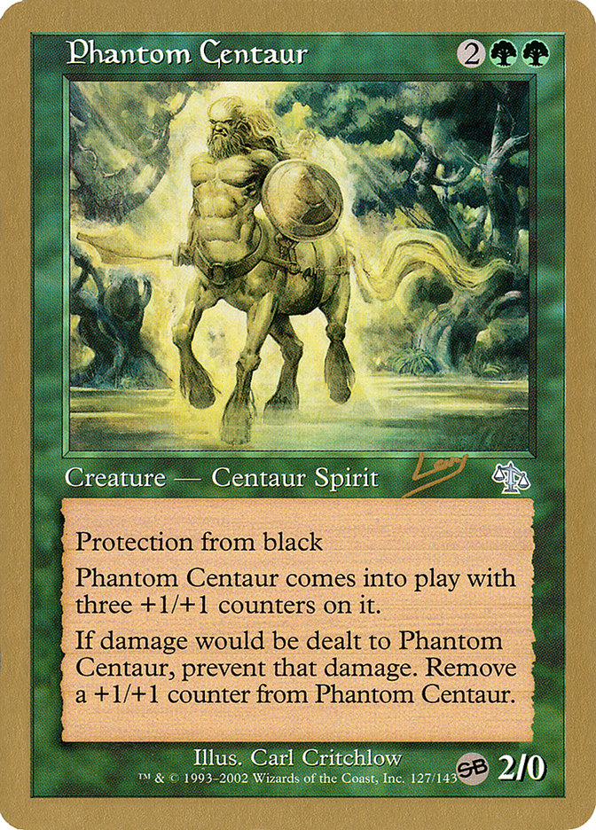Phantom Centaur (Raphael Levy) (SB) [World Championship Decks 2002] | Silver Goblin