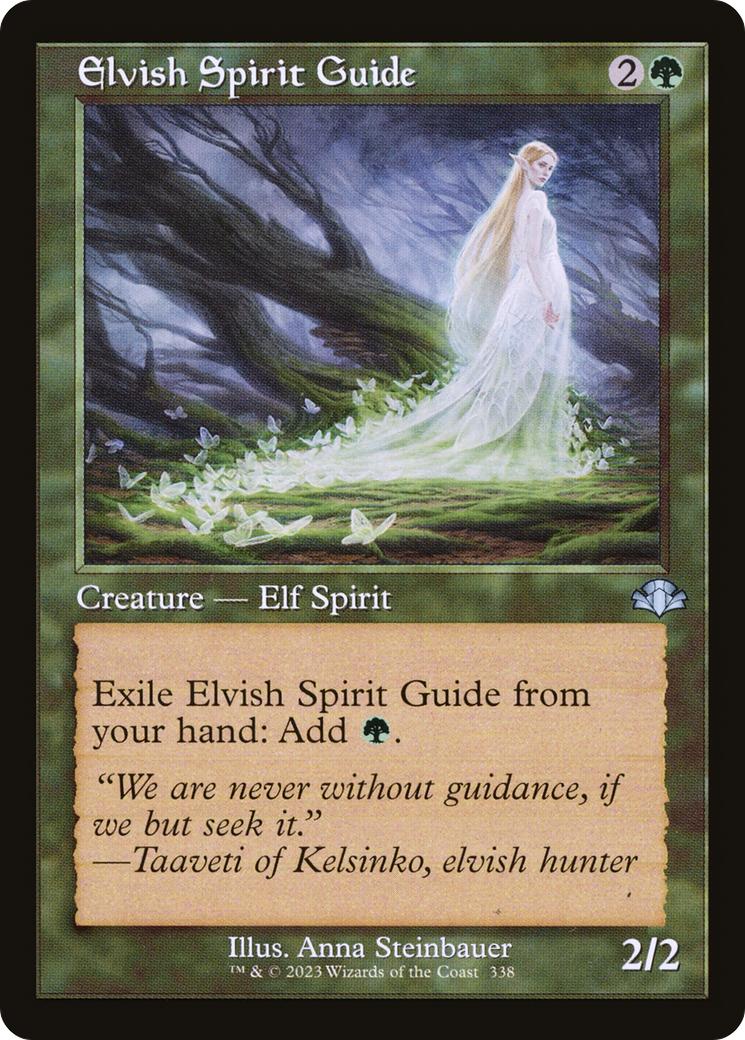Elvish Spirit Guide (Retro) [Dominaria Remastered] | Silver Goblin