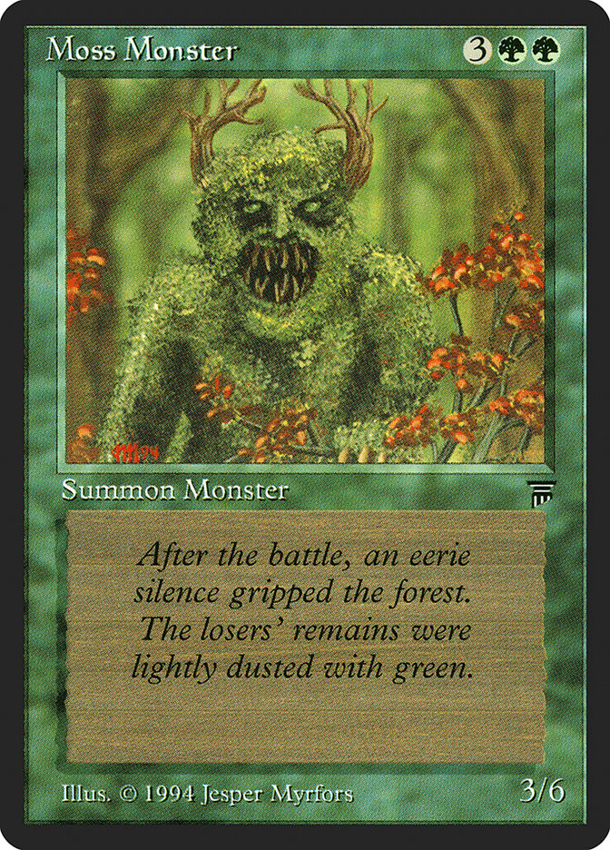 Moss Monster [Legends] | Silver Goblin