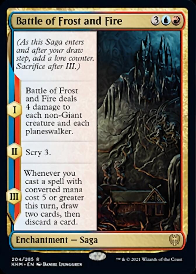 Battle of Frost and Fire [Kaldheim] | Silver Goblin