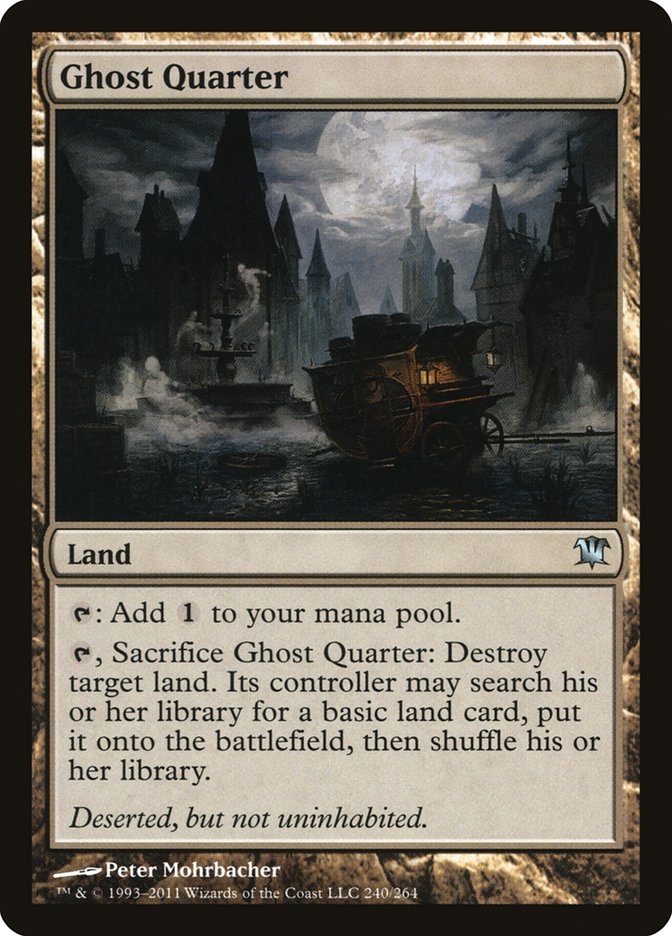 Ghost Quarter [Innistrad] | Silver Goblin