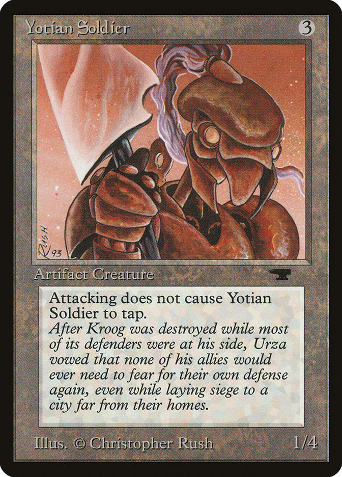 Yotian Soldier [Antiquities] | Silver Goblin