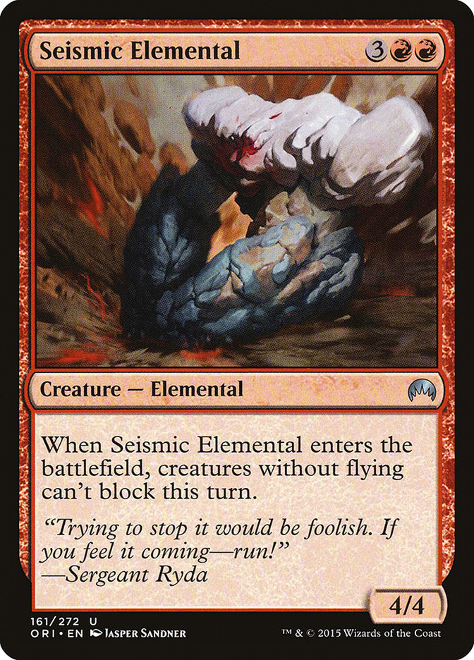 Seismic Elemental [Magic Origins] | Silver Goblin