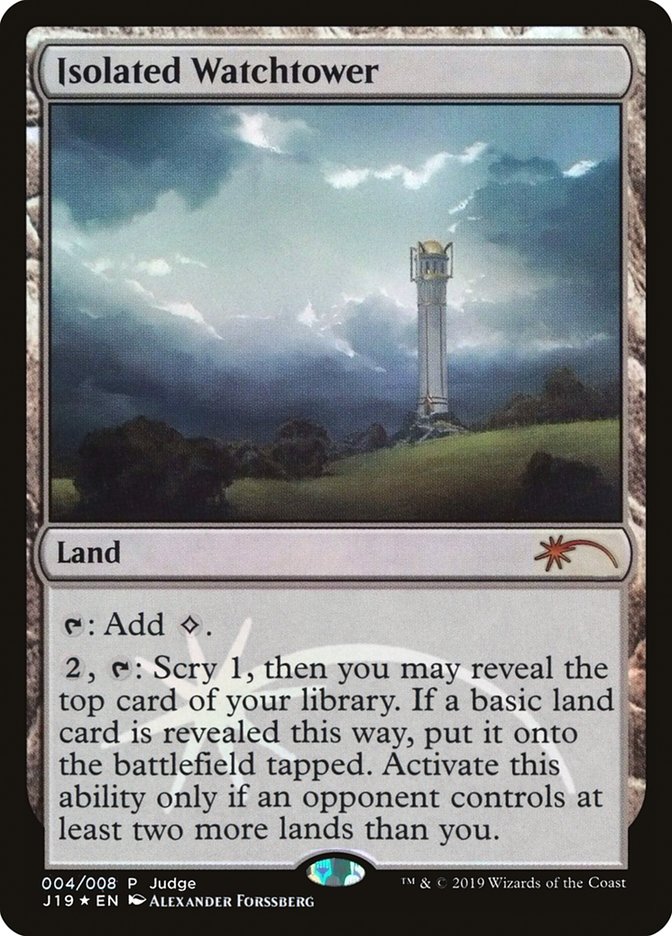 Isolated Watchtower [Judge Gift Cards 2019] | Silver Goblin