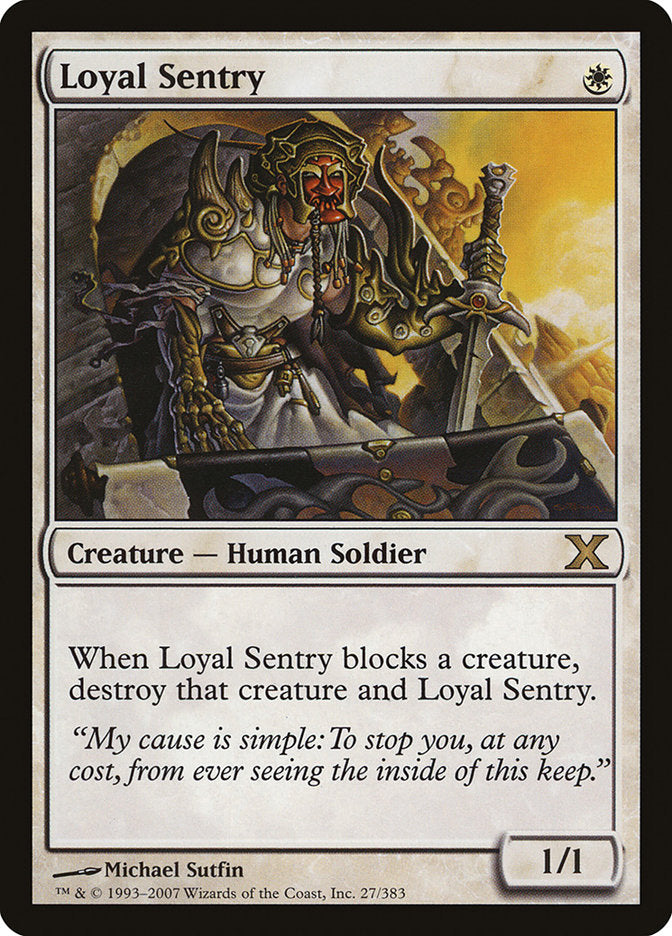 Loyal Sentry [Tenth Edition] | Silver Goblin