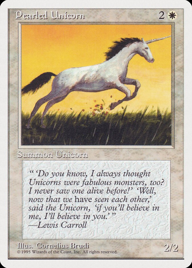 Pearled Unicorn [Rivals Quick Start Set] | Silver Goblin