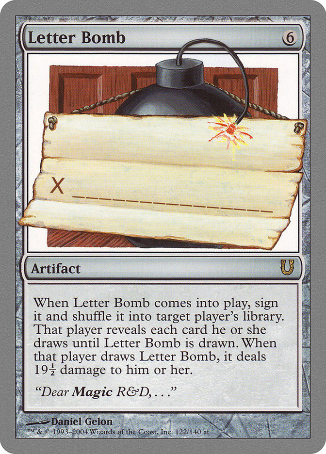 Letter Bomb [Unhinged] | Silver Goblin