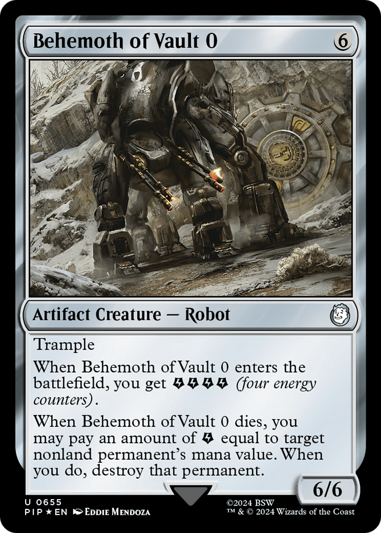 Behemoth of Vault 0 (Surge Foil) [Fallout] | Silver Goblin
