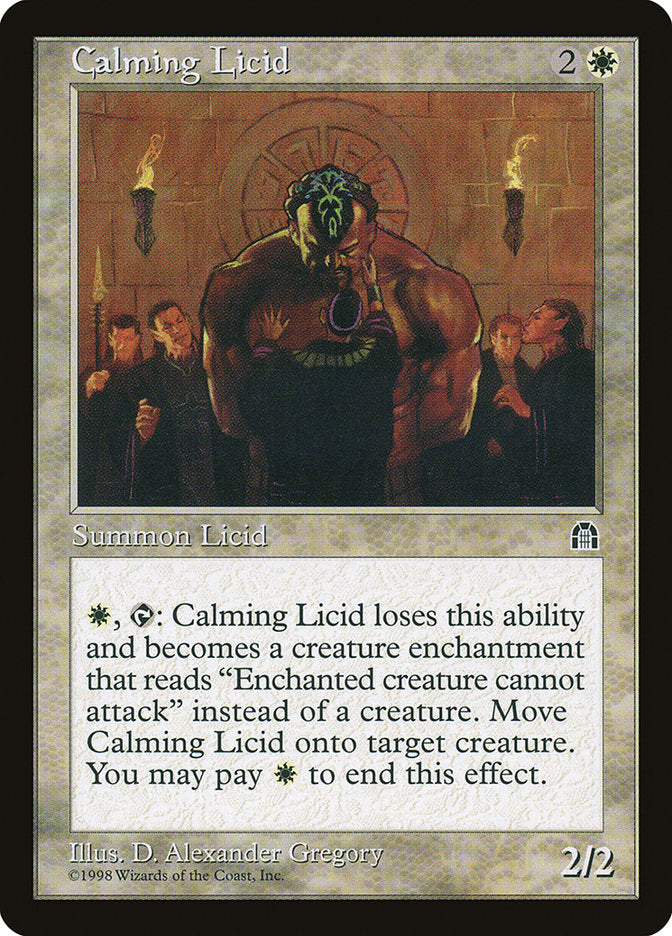 Calming Licid [Stronghold] | Silver Goblin