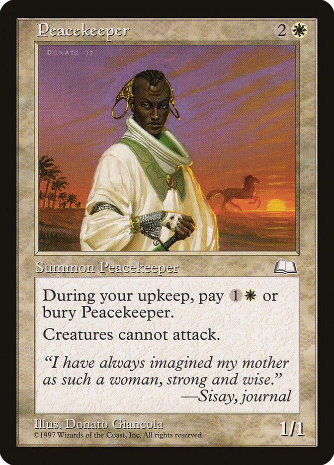 Peacekeeper [Weatherlight] | Silver Goblin