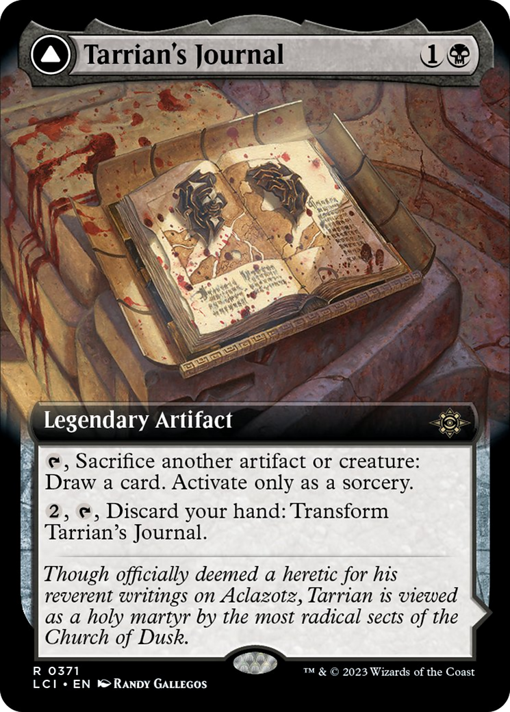 Tarrian's Journal // The Tomb of Aclazotz (Extended Art) [The Lost Caverns of Ixalan] | Silver Goblin