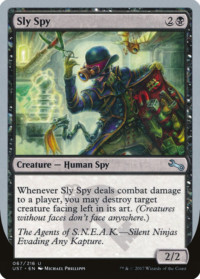 Sly Spy ("Silent Ninjas Evading Any Kapture") [Unstable] | Silver Goblin