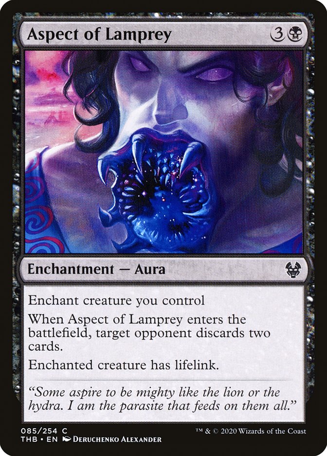 Aspect of Lamprey [Theros Beyond Death] | Silver Goblin