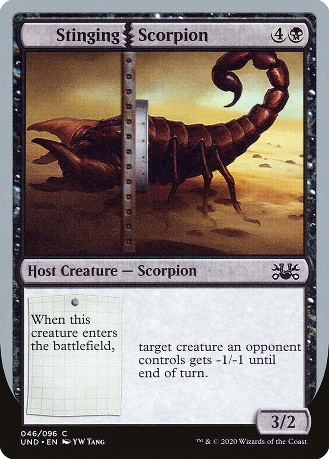 Stinging Scorpion [Unsanctioned] | Silver Goblin