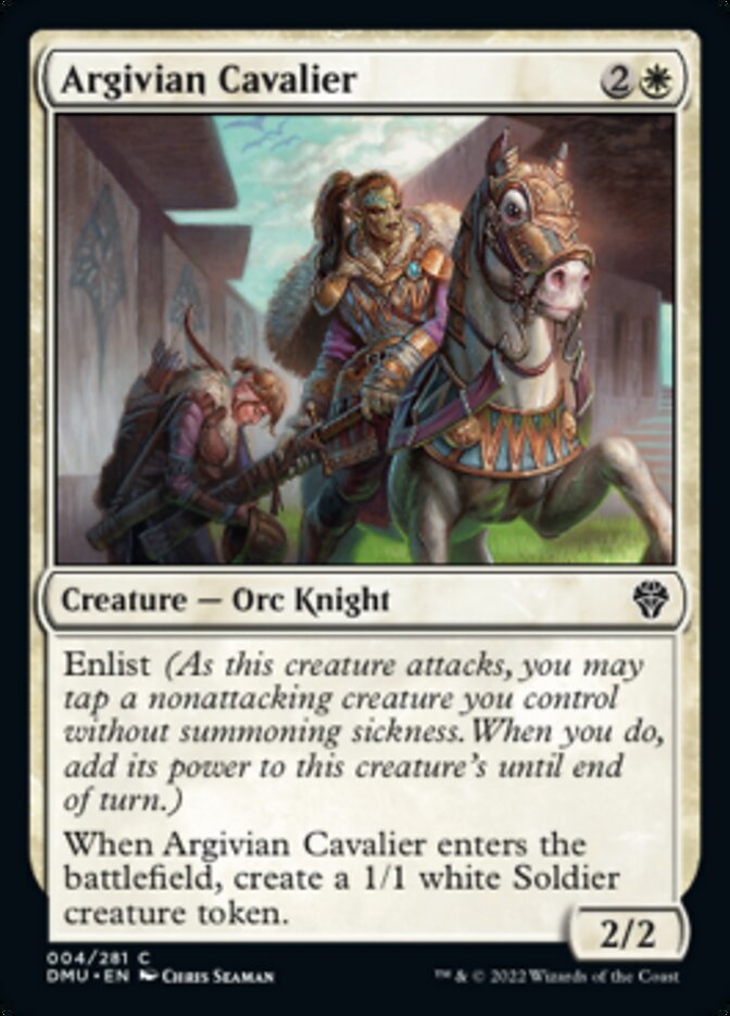Argivian Cavalier [Dominaria United] | Silver Goblin