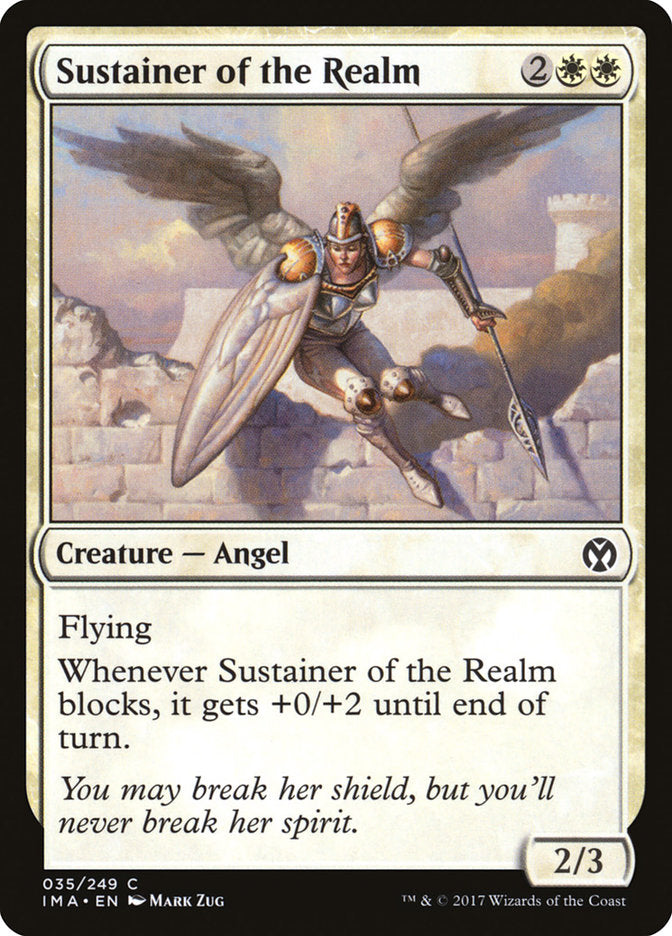 Sustainer of the Realm [Iconic Masters] | Silver Goblin