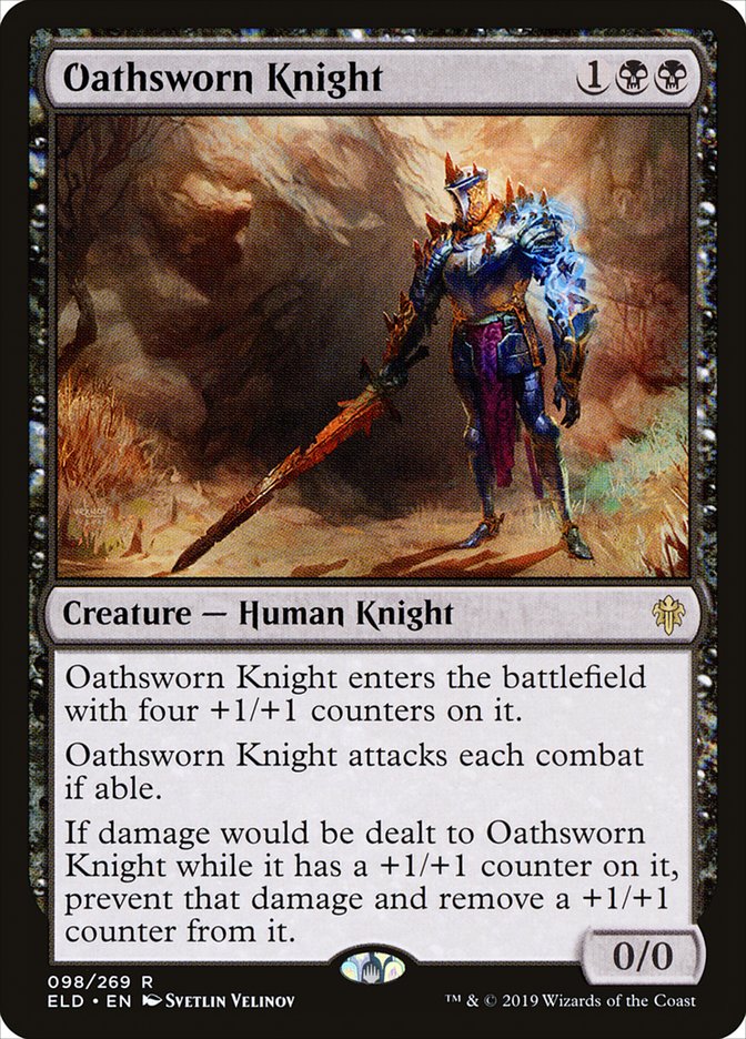Oathsworn Knight [Throne of Eldraine] | Silver Goblin