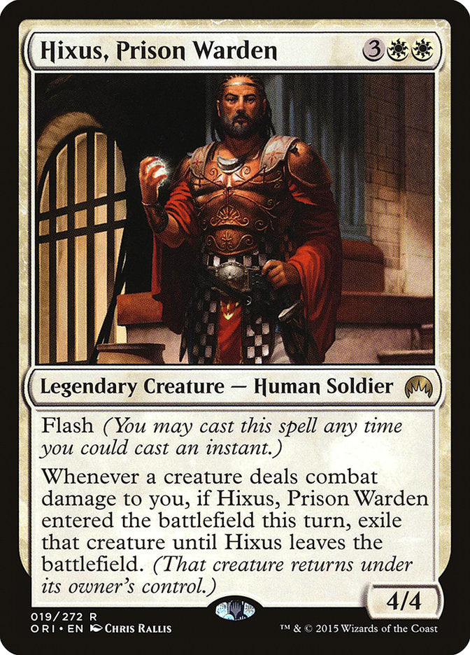Hixus, Prison Warden [Magic Origins] | Silver Goblin