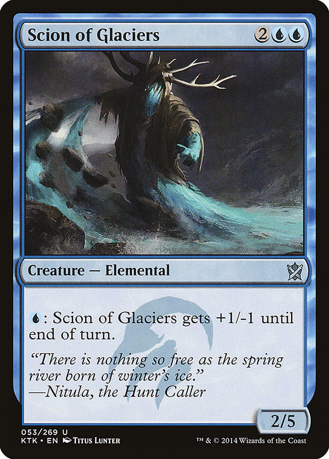 Scion of Glaciers [Khans of Tarkir] | Silver Goblin