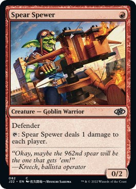 Spear Spewer [Jumpstart 2022] | Silver Goblin