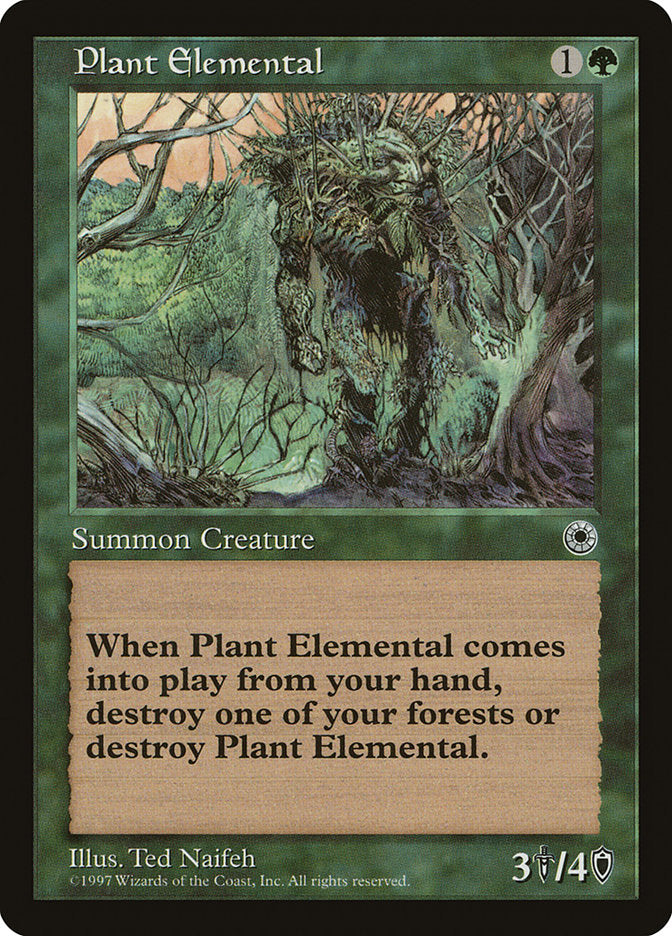 Plant Elemental [Portal] | Silver Goblin