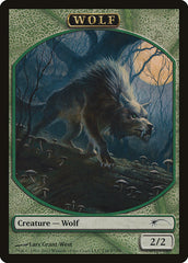 Human // Wolf Double-Sided Token [Friday Night Magic 2012] | Silver Goblin