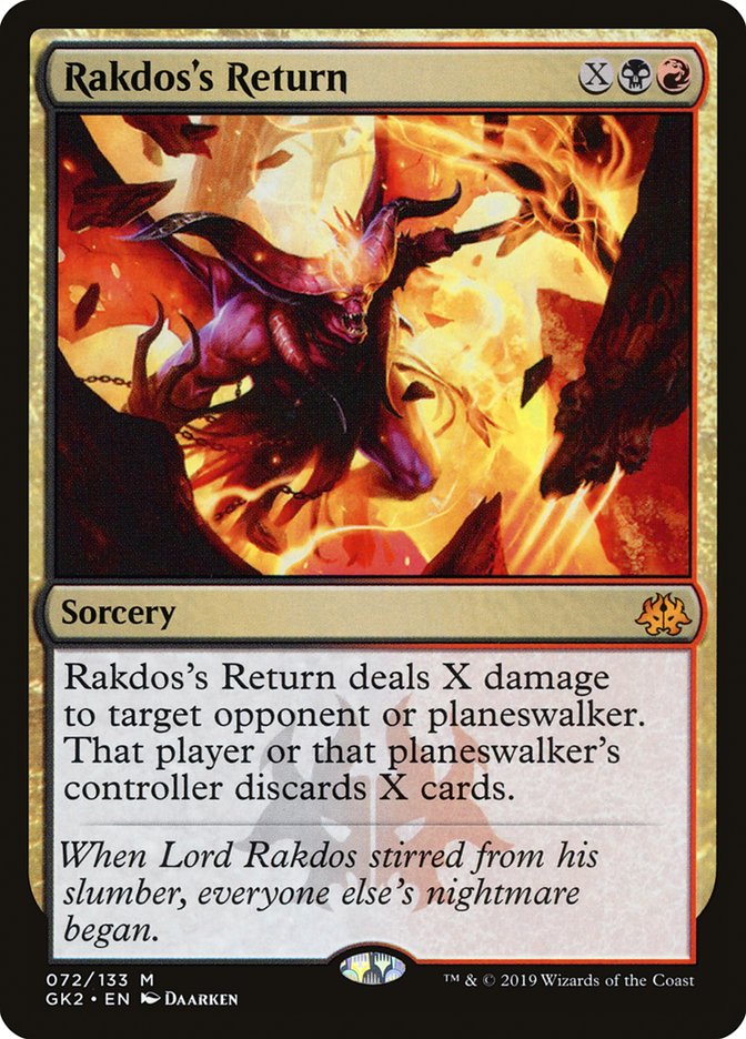 Rakdos's Return [Ravnica Allegiance Guild Kit] | Silver Goblin