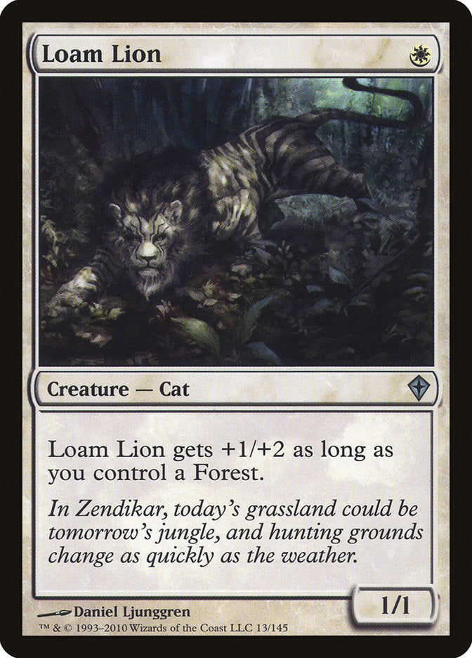 Loam Lion [Worldwake] | Silver Goblin