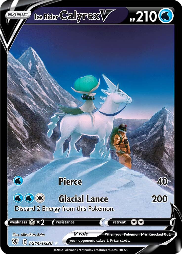 Ice Rider Calyrex V (TG14/TG30) [Sword & Shield: Astral Radiance] | Silver Goblin