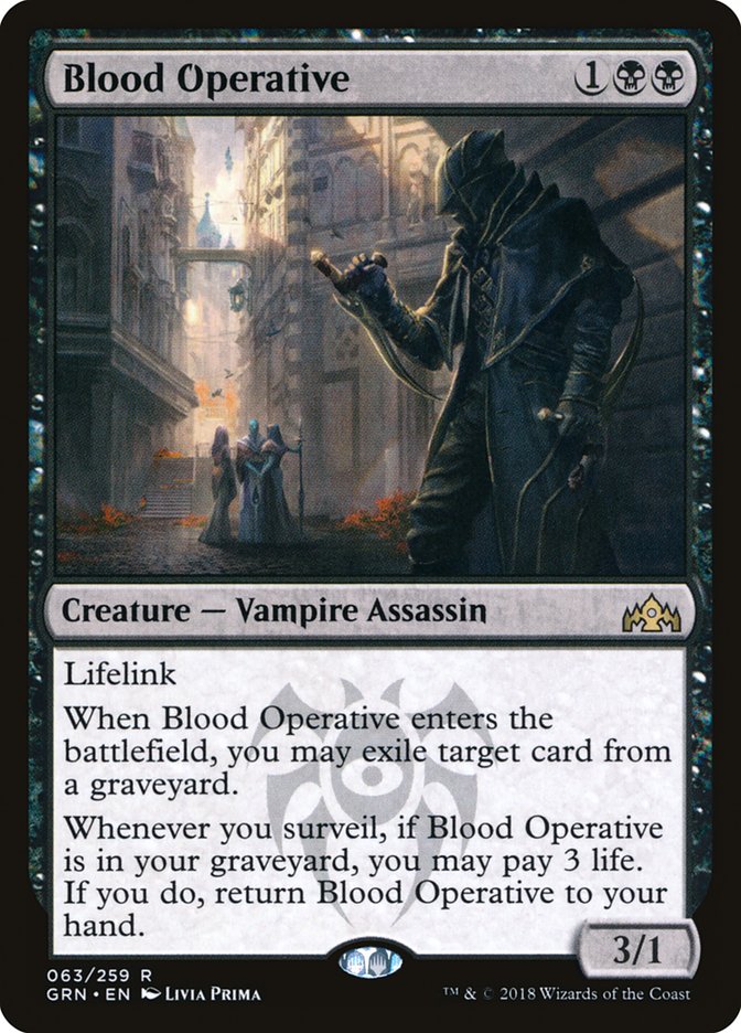 Blood Operative [Guilds of Ravnica] | Silver Goblin
