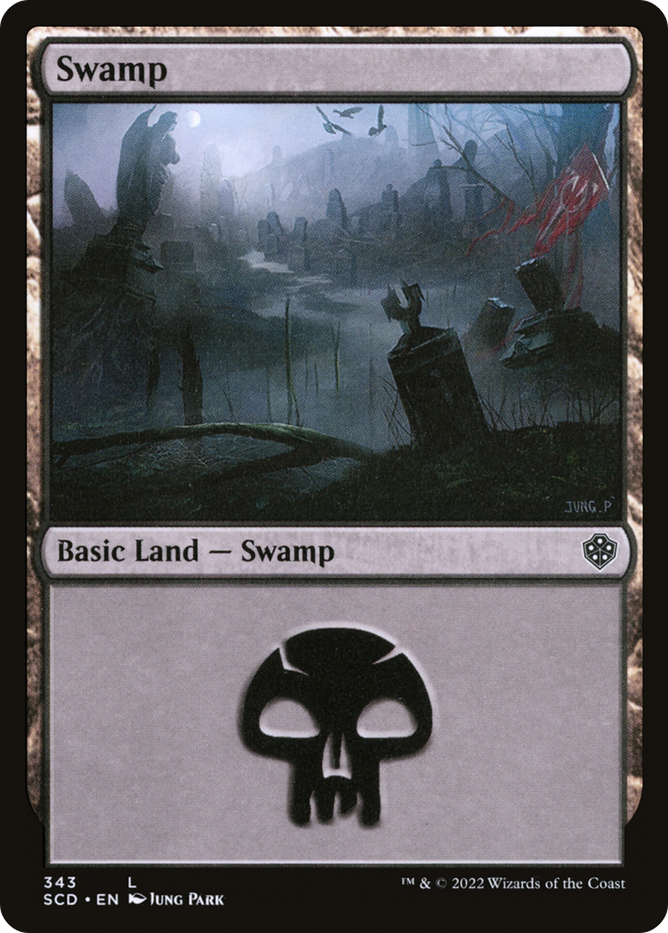 Swamp (343) [Starter Commander Decks] | Silver Goblin