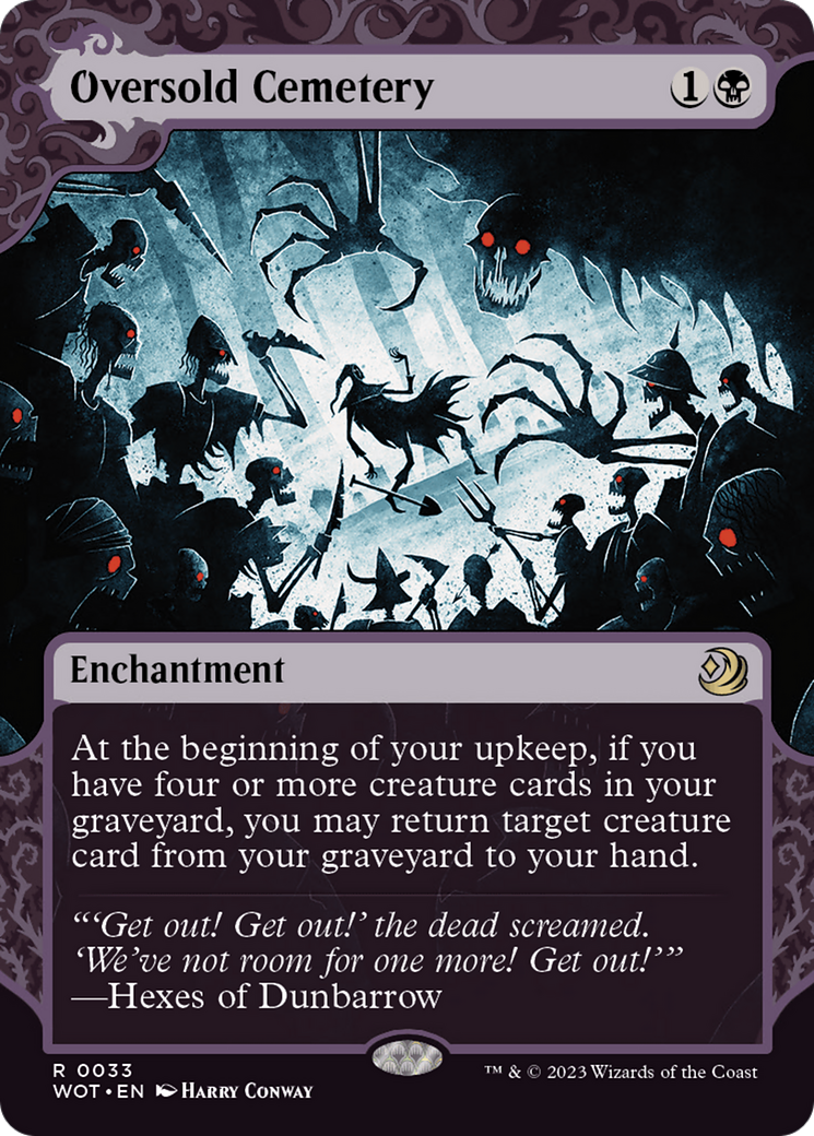 Oversold Cemetery [Wilds of Eldraine: Enchanting Tales] | Silver Goblin