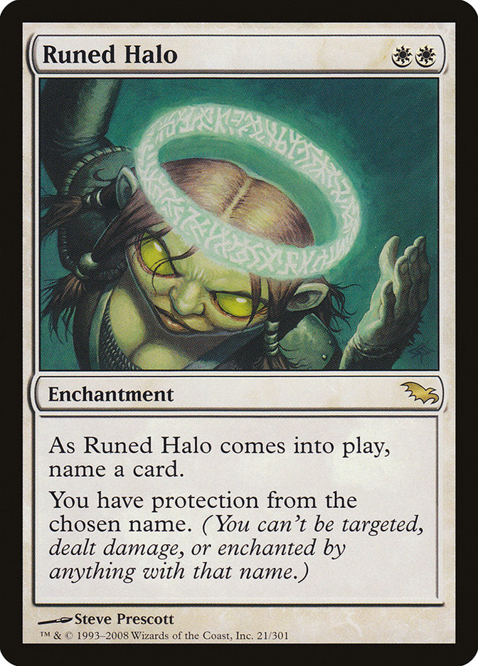 Runed Halo [Shadowmoor] | Silver Goblin