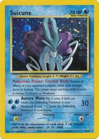 Suicune (14/64) [Neo Revelation Unlimited] | Silver Goblin
