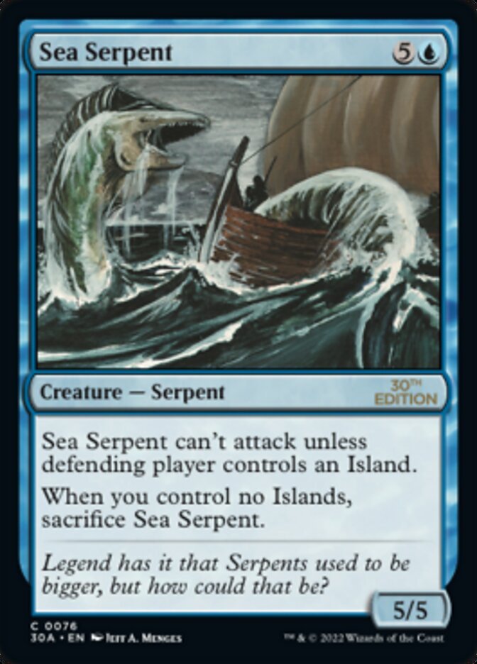 Sea Serpent [30th Anniversary Edition] | Silver Goblin