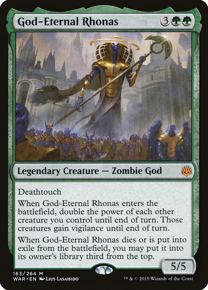 God-Eternal Rhonas [War of the Spark] | Silver Goblin