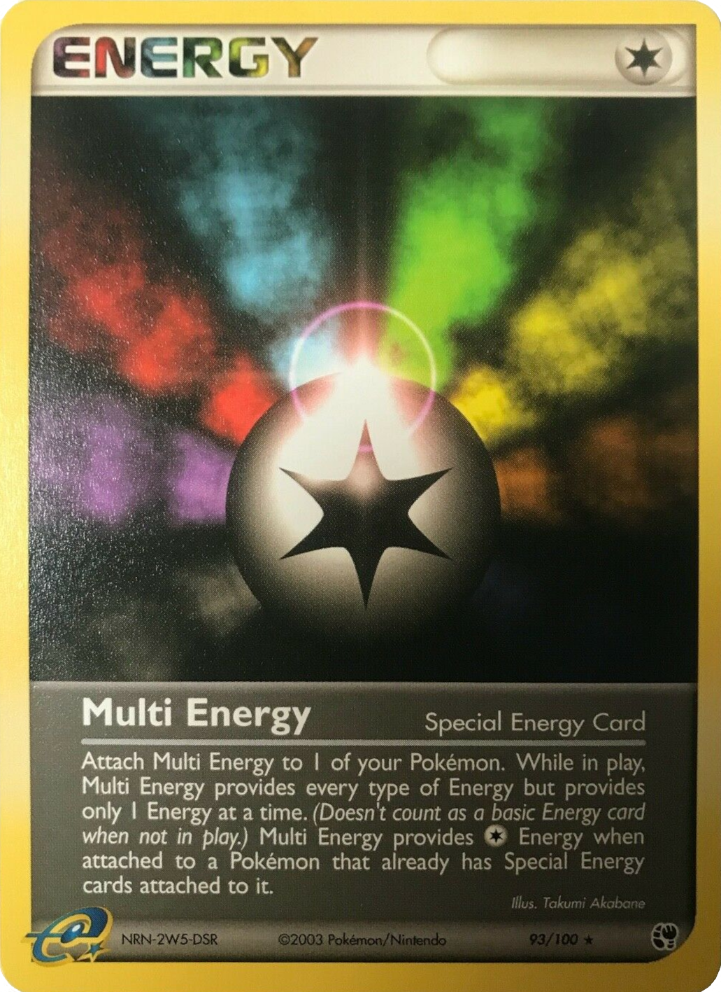 Multi Energy (93/100) (League Promo) [EX: Sandstorm] | Silver Goblin