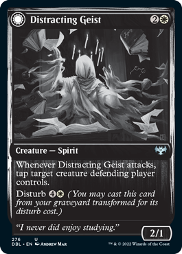 Distracting Geist // Clever Distraction [Innistrad: Double Feature] | Silver Goblin