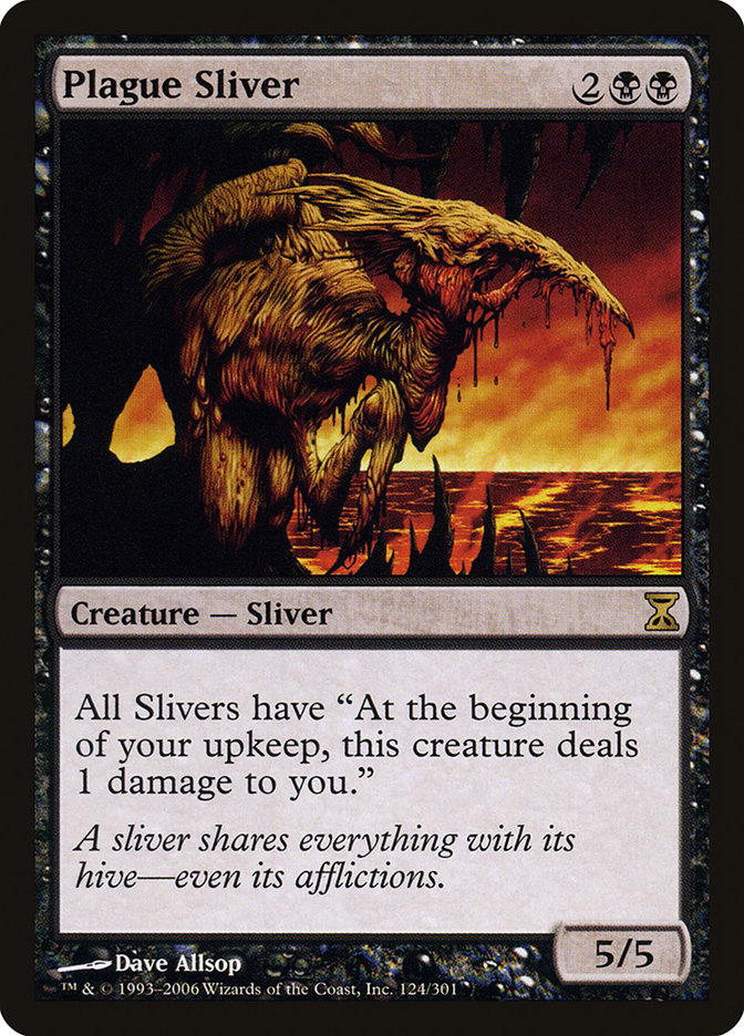 Plague Sliver [Time Spiral] | Silver Goblin