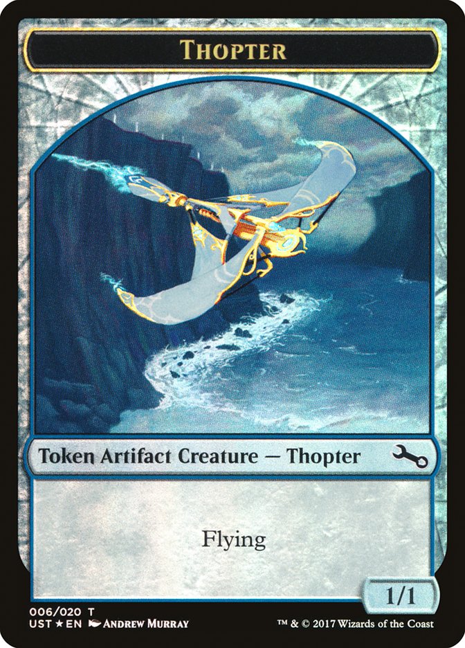 Thopter // Thopter Double-Sided Token [Unstable Tokens] | Silver Goblin