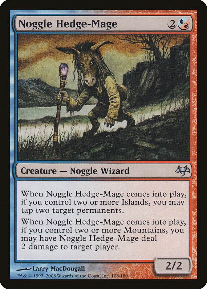Noggle Hedge-Mage [Eventide] | Silver Goblin