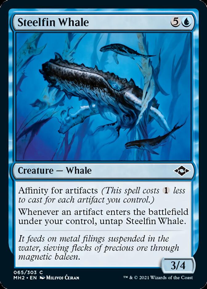Steelfin Whale [Modern Horizons 2] | Silver Goblin